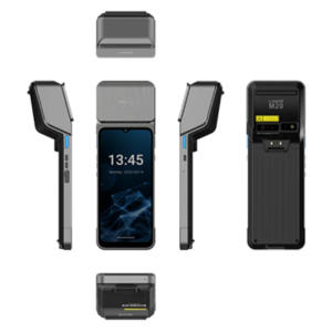 Landi M20 Mobile Terminal Android 13 3GB+32GB 4G F&R Cam Printer Honeywell Scanner