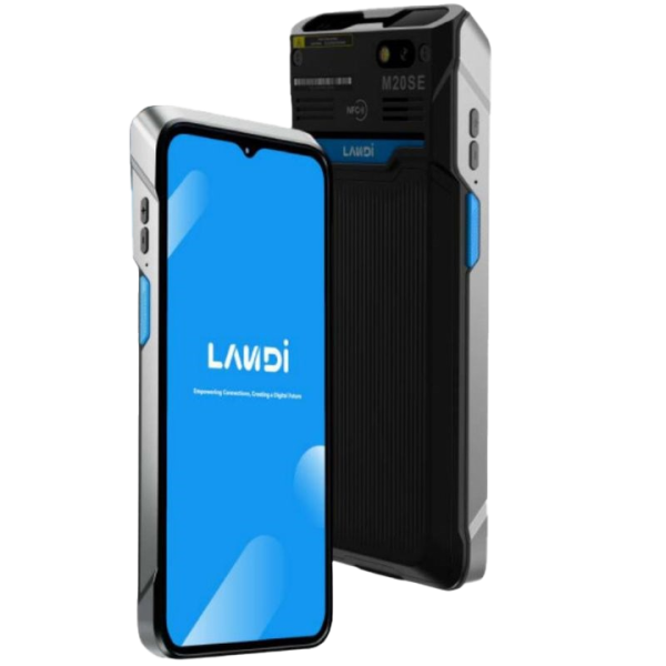 Landi M20SE Mobile Terminal Android 13 3GB+16GB 4G F&R Cam
